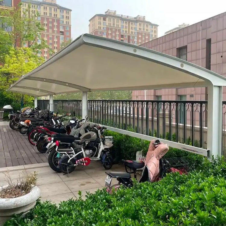 攸县膜结构电动车棚